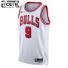 Camiseta Niños Chicago Bulls Nikola Vucevic 9 2022-23 Nike Association Edition Blanco Swingman